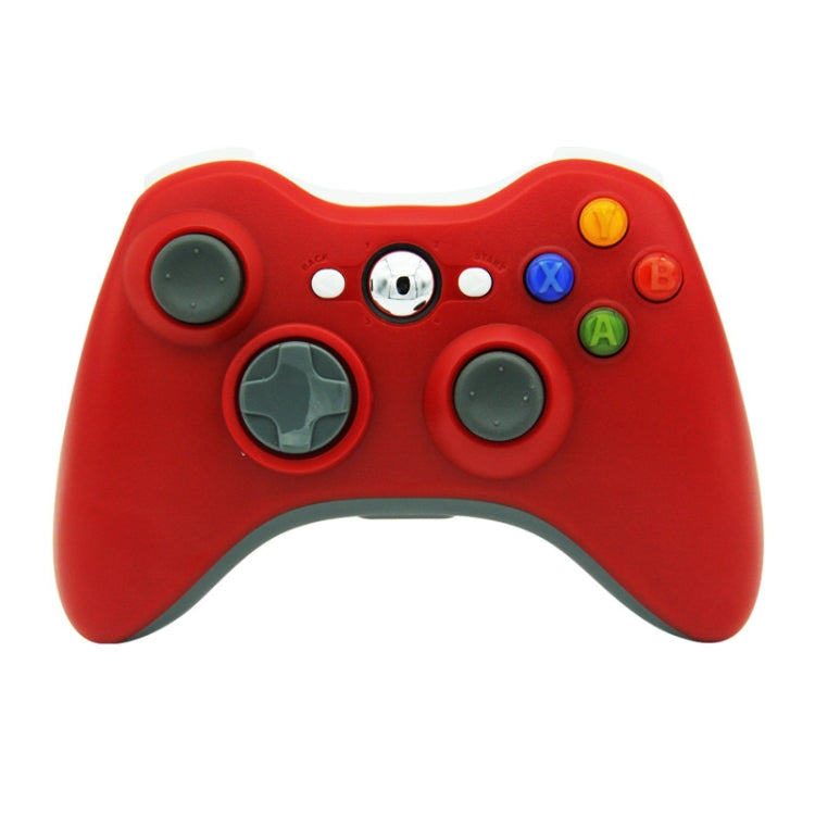 For Microsoft Xbox 360 / PC XB13 Dual Vibration Wireless 2.4G Gamepad With Receiver(Red) - Gamepad by buy2fix | Online Shopping UK | buy2fix