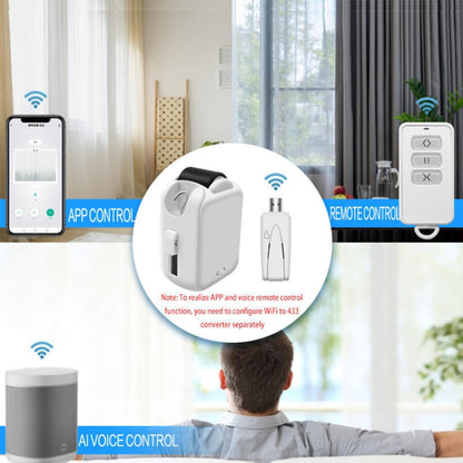 X101 Smart Home Automatic Curtain Machine With RC, Style: Track Model Double Host - Smart Switch by buy2fix | Online Shopping UK | buy2fix