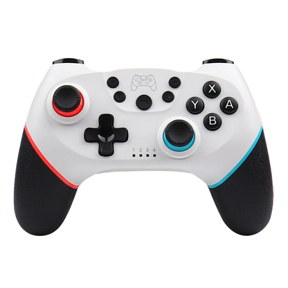 For Nintendo Switch Pro Wireless Bluetooth Handle with Macro Programming & Somatosensory Wake-up(White Red Blue) - Gamepads by buy2fix | Online Shopping UK | buy2fix