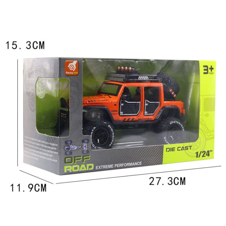 1:24 Simulation Alloy SUV Model Sound and Light Toys for Children(Blue) - Model Toys by buy2fix | Online Shopping UK | buy2fix