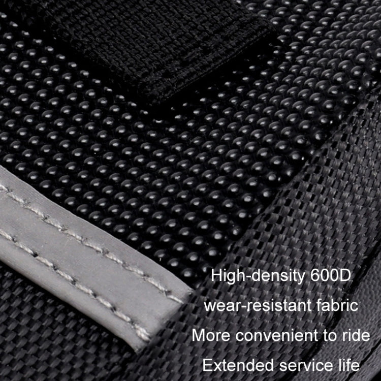 2pcs Mountain Bike Quick Release Saddle Bag Tool Bag(No Logo Black) - Bicycle Bags by buy2fix | Online Shopping UK | buy2fix