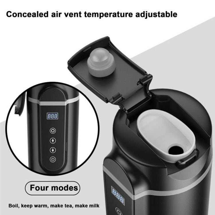 SUITU  HQ-3900 24V/12V Car/Truck Heated Coffee Mug Smart Mug,Spec: Small Screen White - Heating Cups by SUITU | Online Shopping UK | buy2fix