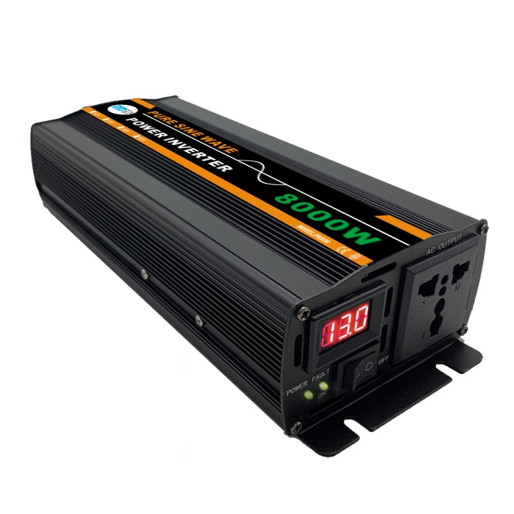 8000W 24V to 220V High Power Car Pure Sine Wave Inverter Power Converter - Pure Sine Wave by buy2fix | Online Shopping UK | buy2fix