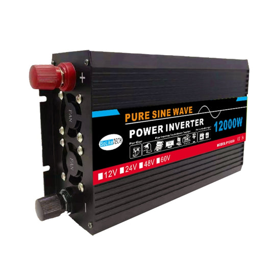 12000W 24V to 220V High Power Car Pure Sine Wave Inverter Power Converter - Pure Sine Wave by buy2fix | Online Shopping UK | buy2fix