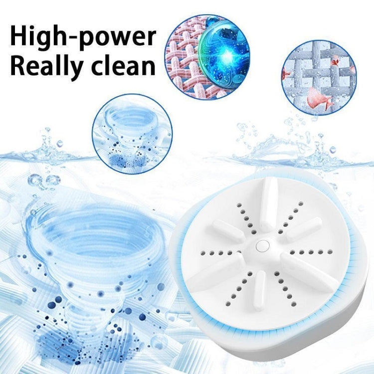 Portable Mini Turbo Switch Three-Speed Timing Washing Machine, Size: Vibration(White) - Washing Machines & Parts by buy2fix | Online Shopping UK | buy2fix