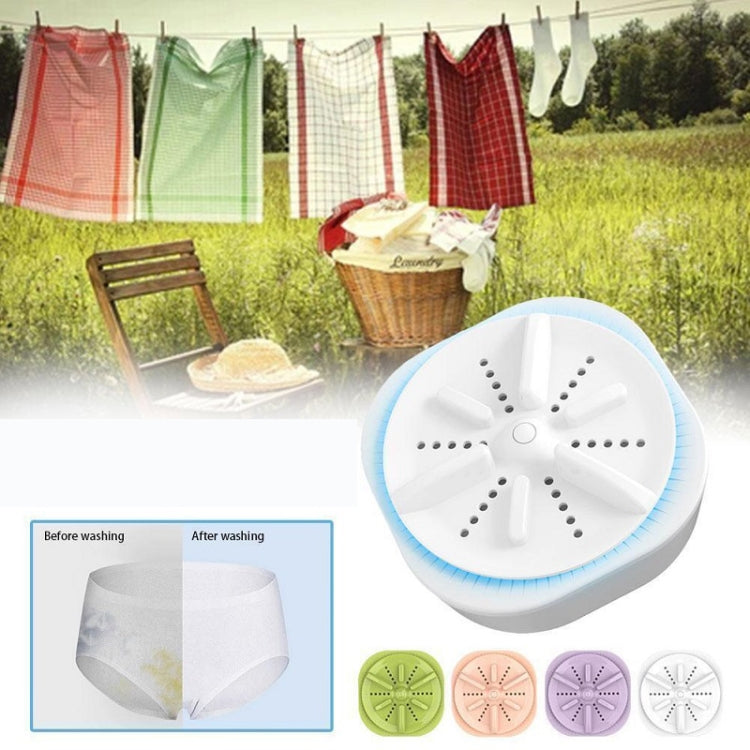 Portable Mini Turbo Switch Three-Speed Timing Washing Machine, Size: Turbine Basic(White) - Washing Machines & Accessories by buy2fix | Online Shopping UK | buy2fix