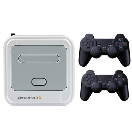 Super Console X 64G 30000+ Games Wireless 4K HD 3D Double Game Console Box, EU Plug - Pocket Console by buy2fix | Online Shopping UK | buy2fix