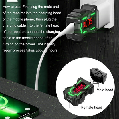 Phone Repairer Clean Up Mobile Phone Memory Repair Machine Battery System Tester 101 Black - Repair Platform by buy2fix | Online Shopping UK | buy2fix