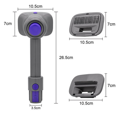 For Dyson V6 V7 V8 V10 V11 Vacuum Cleaner Pet Hair Suction Head, Spec: Upgrade - Dyson Accessories by buy2fix | Online Shopping UK | buy2fix