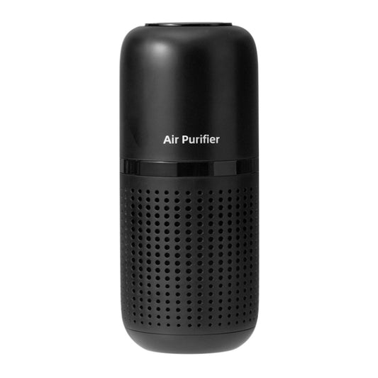 Mini Car Air Purifier Desktop Negative Ion Filter(Black) - Air Purifier by buy2fix | Online Shopping UK | buy2fix