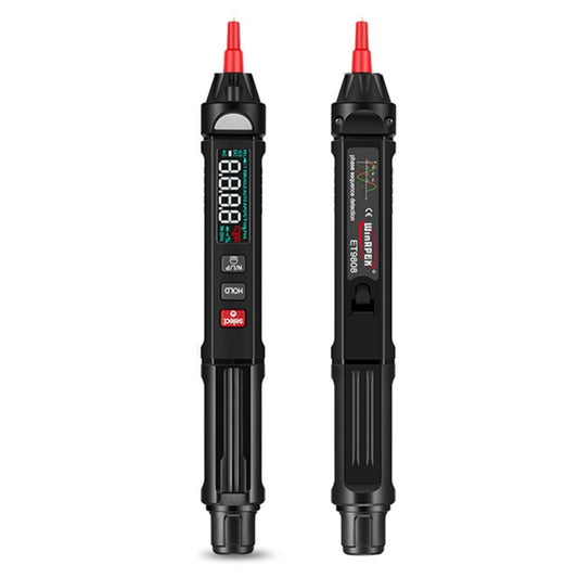 WinAPEX  ET8908  Digital Multimeter Voltage Test Pen Capacitance Meter Diode NVC Tester - Digital Multimeter by WinAPEX | Online Shopping UK | buy2fix