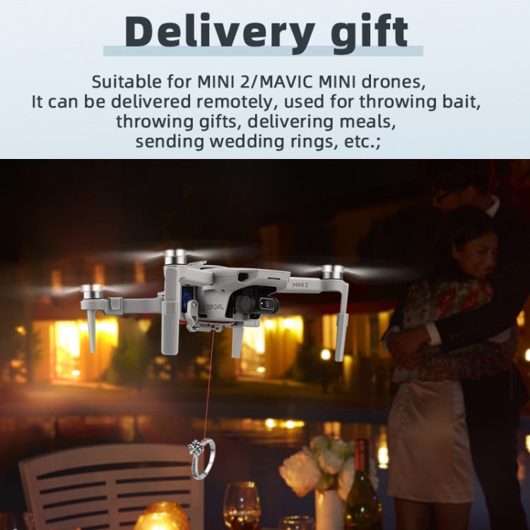 For DJI MINI 2/Mavic Mini  Airdrop System Fishing Bait Wedding Ring Deliver Life Rescue Throw Thrower - Others by buy2fix | Online Shopping UK | buy2fix