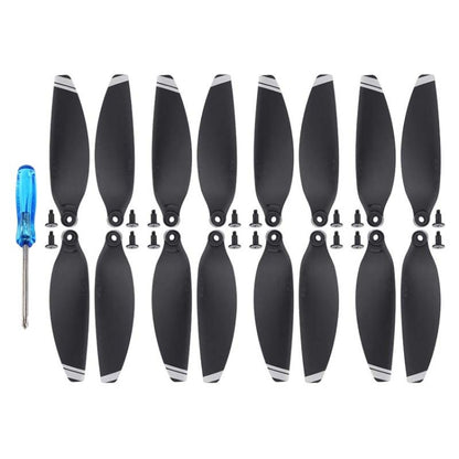 For DJI Mavic Mini 4726F Wing Propeller Blade Drone Accessories, Spec: 4pairs Silver Edge - DIY Propeller by buy2fix | Online Shopping UK | buy2fix