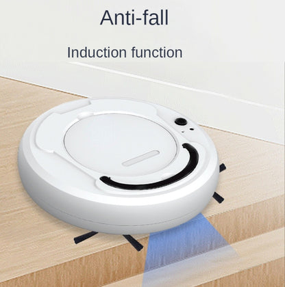 3-in-1 1800pa Smart Cleaning Robot Rechargeable Auto Robotic Vacuum Dry Wet Mopping Cleaner(White) - Robot Vacuum Cleaner by buy2fix | Online Shopping UK | buy2fix
