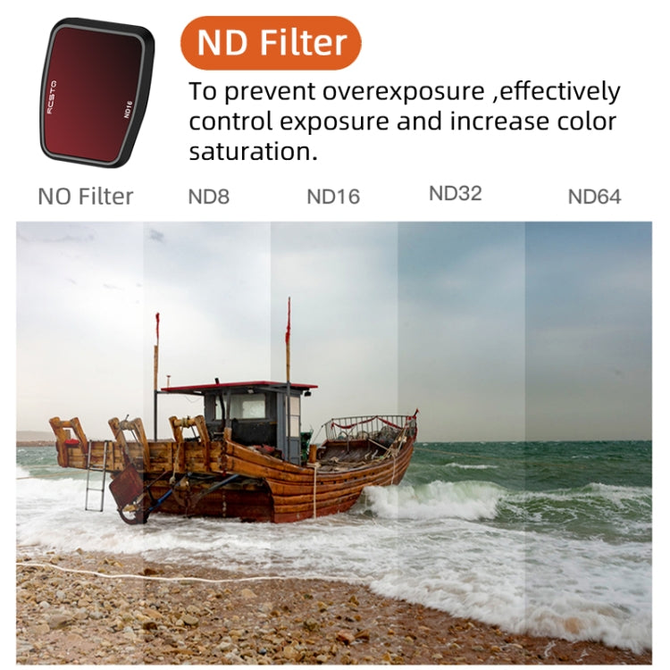 For DJI Air 3 RCSTQ Multi-Layer Coating Waterproof  Filter, Spec: CPL - Mavic Lens Filter by RCSTQ | Online Shopping UK | buy2fix
