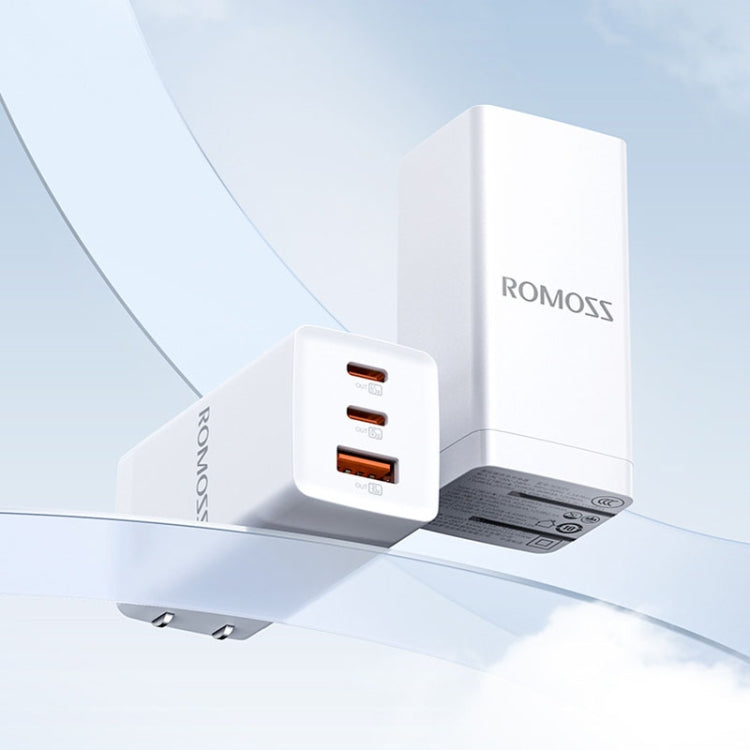 65W Set ROMOSS AC65H USB+Type-C/USB-C 65W Multifunctional Foldable GaN Charger, CN Plug - USB Charger by ROMOSS | Online Shopping UK | buy2fix
