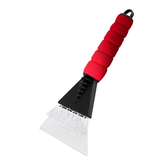 Car De-icer Shovel Multifunctional Frost Scraping Snow Sweeping Brush(Red) - Ice Scraper by buy2fix | Online Shopping UK | buy2fix