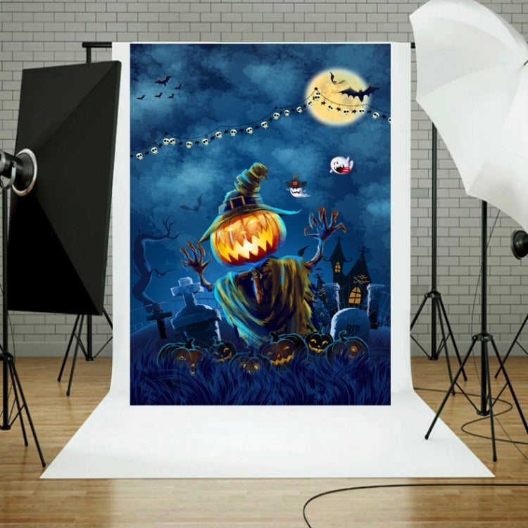 1.25x0.8m Holiday Party Photography Background Halloween Decoration Hanging Cloth, Style: WS-210 - Cartoon by buy2fix | Online Shopping UK | buy2fix