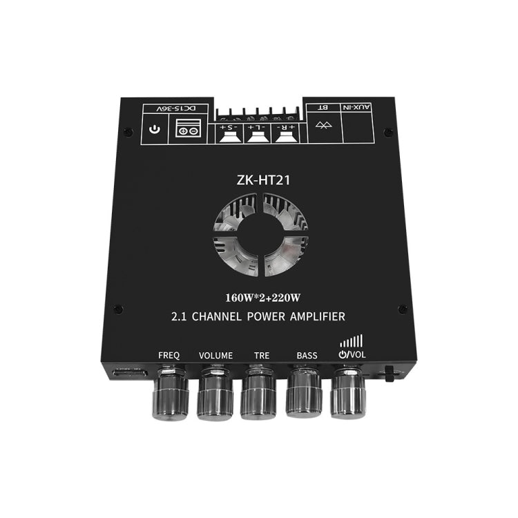 ZK-HT21 Bluetooth Digital Amplifier Module 2.1 Channel TDA7498E - Breadboard / Amplifier Board by buy2fix | Online Shopping UK | buy2fix