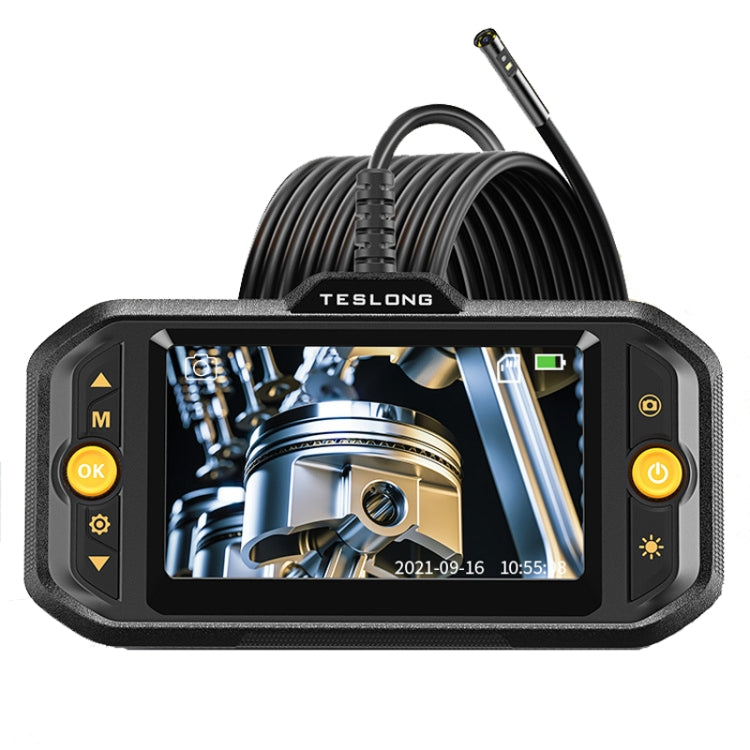 Teslong TS43S HD Camera Probe 4.3 Inch Screen All-In-One Industrial Borescope Auto Repair Tools, Specification: 7.0mm Dual Lens -  by Teslong | Online Shopping UK | buy2fix