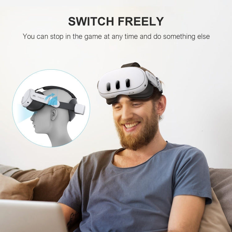 For Meta Quest 3 BOBOVR M3 Mini Head Strap Lightweight Headband - VR Accessories by BOBOVR | Online Shopping UK | buy2fix
