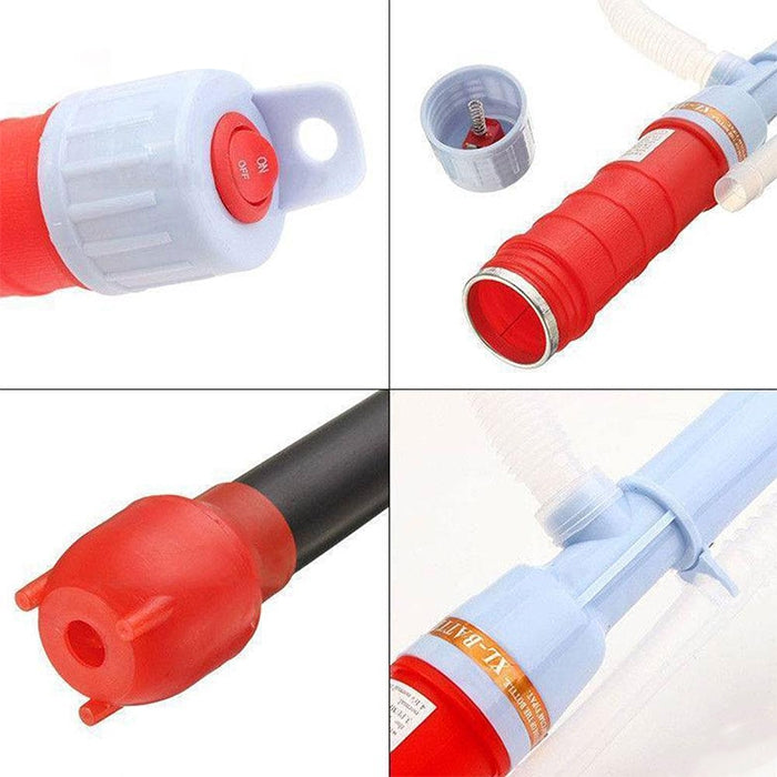 Outdoor Battery Operated Handheld Liquid Water Gas Fuel Transfer Pump Tool for Car - oil tank tubes & oil pumps by buy2fix | Online Shopping UK | buy2fix