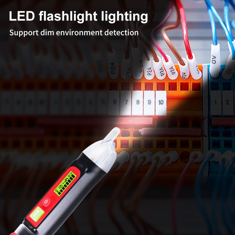 WINTACT WT3010  LED AC Voltage Tester Non-Contact Detector Pen 12-1000V AC Voltage Detector - Current & Voltage Tester by Wintact | Online Shopping UK | buy2fix