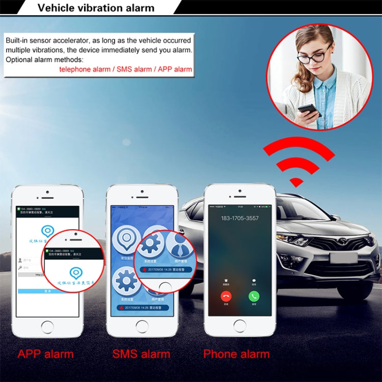 GT106 Car Truck Vehicle Tracking GSM GPRS GPS Tracker - Car Tracker by buy2fix | Online Shopping UK | buy2fix