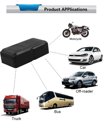 KH-X1 Mini Waterproof Magnetic GPS / GSM / GPRS Quad Band Realtime Car Tracker, Built-in Long Life Battery, Shark Alarm, Movement Alarm, Remotely Voice Monitor, Geo-fence(Black) - Car Tracker by buy2fix | Online Shopping UK | buy2fix