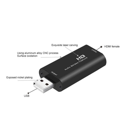 Z32 HDMI Female to HDMI Female Audio Video Capture Adapter Box - Consumer Electronics by buy2fix | Online Shopping UK | buy2fix