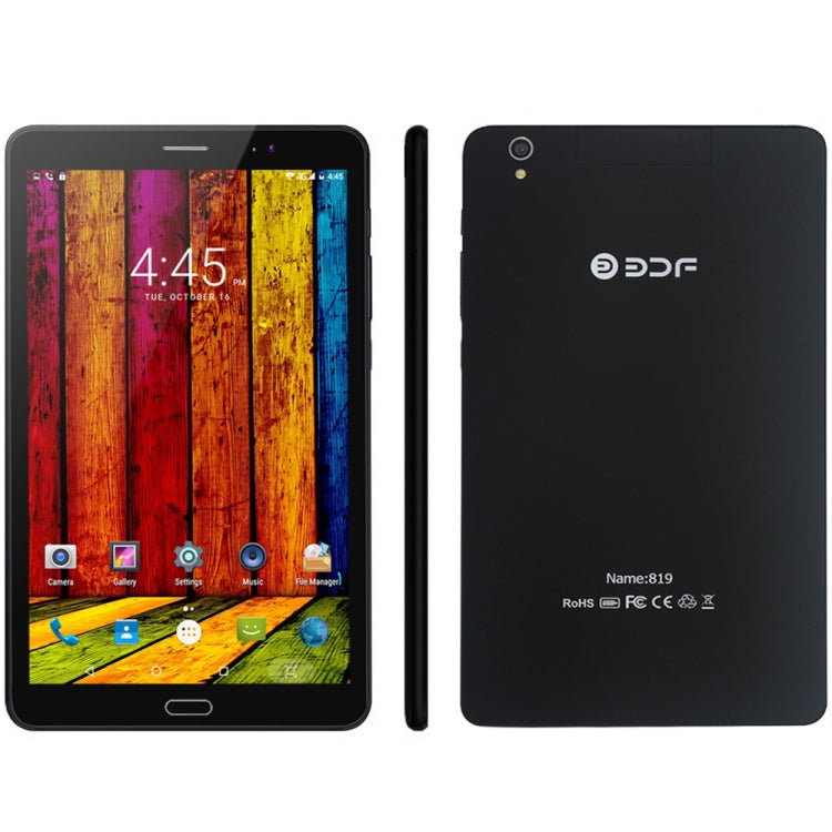 BDF 819 4G Phone Call Tablet PC, 8 inch 2GB+32GB, Android 8.0, MTK6753 Octa Core, Support Dual SIM / WiFi / Bluetooth / Google Play - BDF by BDF | Online Shopping UK | buy2fix