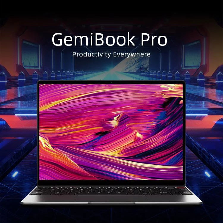 CHUWI GemiBook Pro, 14 inch, 8GB+256GB, Windows 10 Home, Intel Gemini Lake J4125 Quad Core 2.0GHz, Support WiFi 6 / Bluetooth / TF Card Extension (Dark Gray) - CHUWI by CHUWI | Online Shopping UK | buy2fix