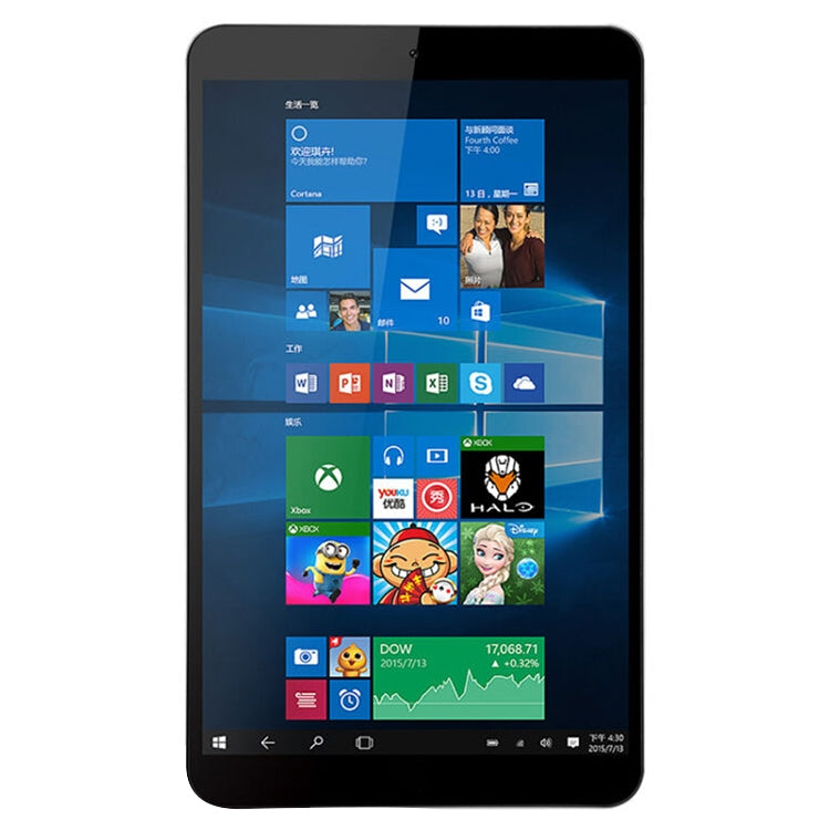 HSD8001 Tablet PC, 8 inch 2.5D Screen, 4GB+64GB, Windows 10, Intel Atom Z8300 Quad Core, Support TF Card & HDMI & Bluetooth & Dual WiFi, US Plug(Black) - Other by buy2fix | Online Shopping UK | buy2fix