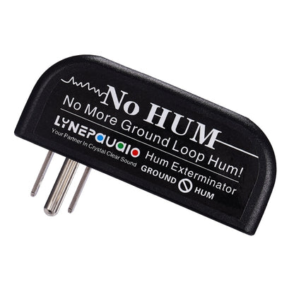 LINEPAUDIO B983 AC Ground Circuit No-Hum Buzz Eliminator, US Plug (Black) - Consumer Electronics by buy2fix | Online Shopping UK | buy2fix